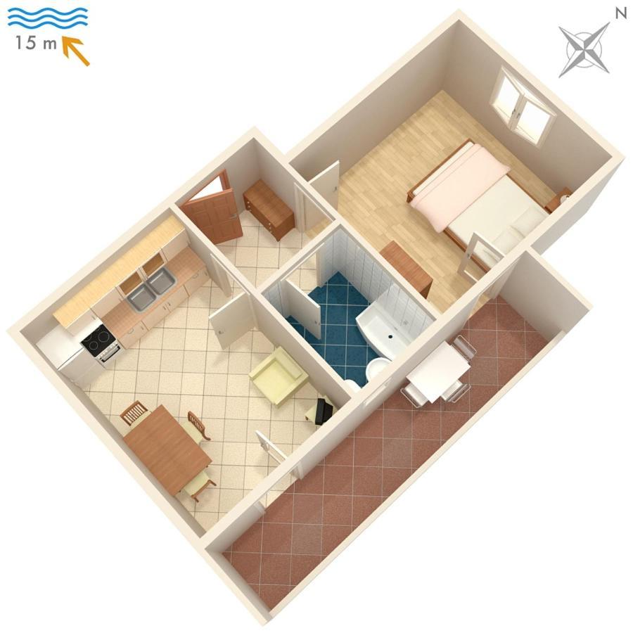 Apartments By The Sea Razanj, Rogoznica - 4253 מראה חיצוני תמונה
